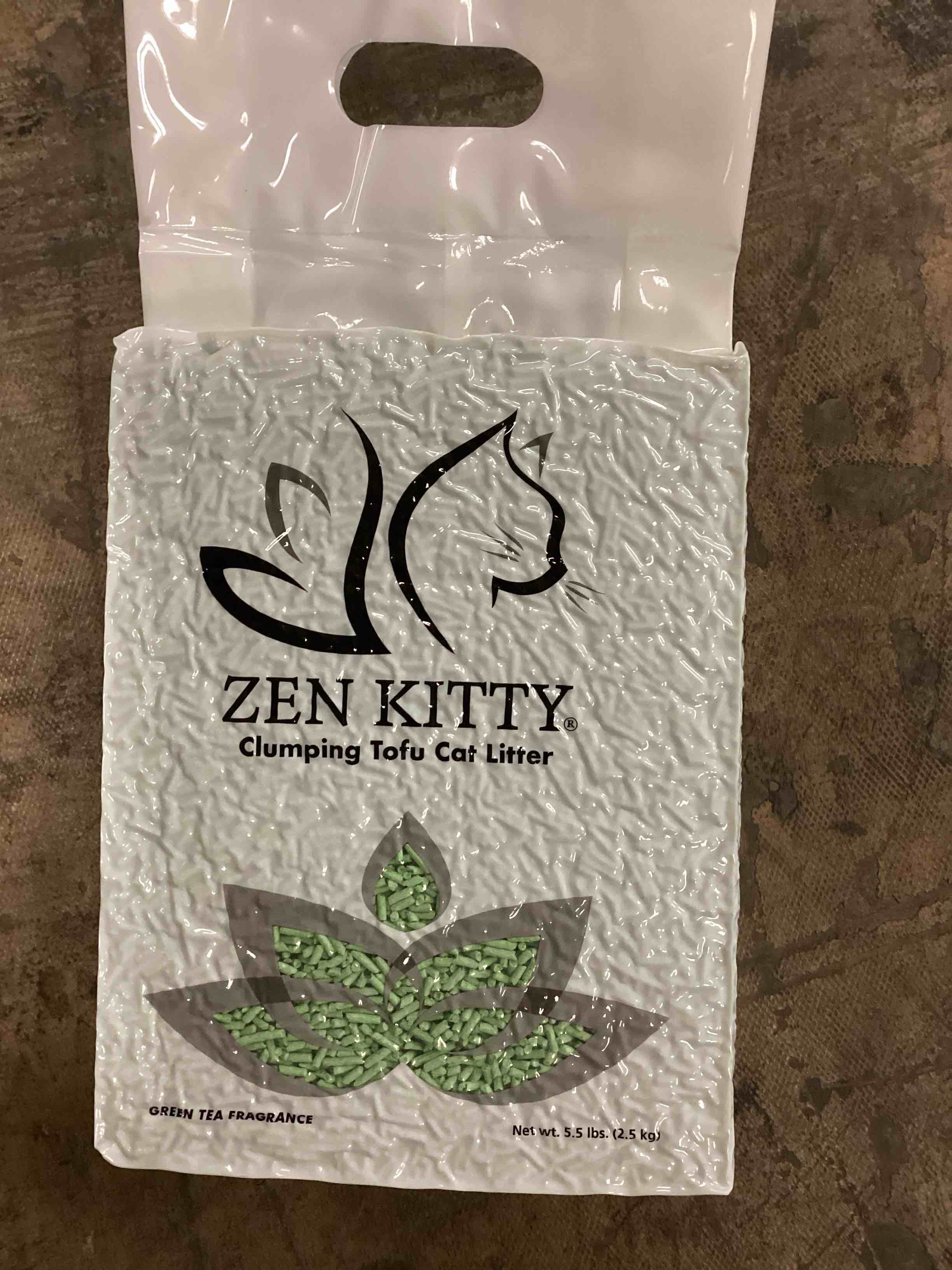 Zenkitty Clumping Tofu Cat Litter Green Tea Fragrance 20040