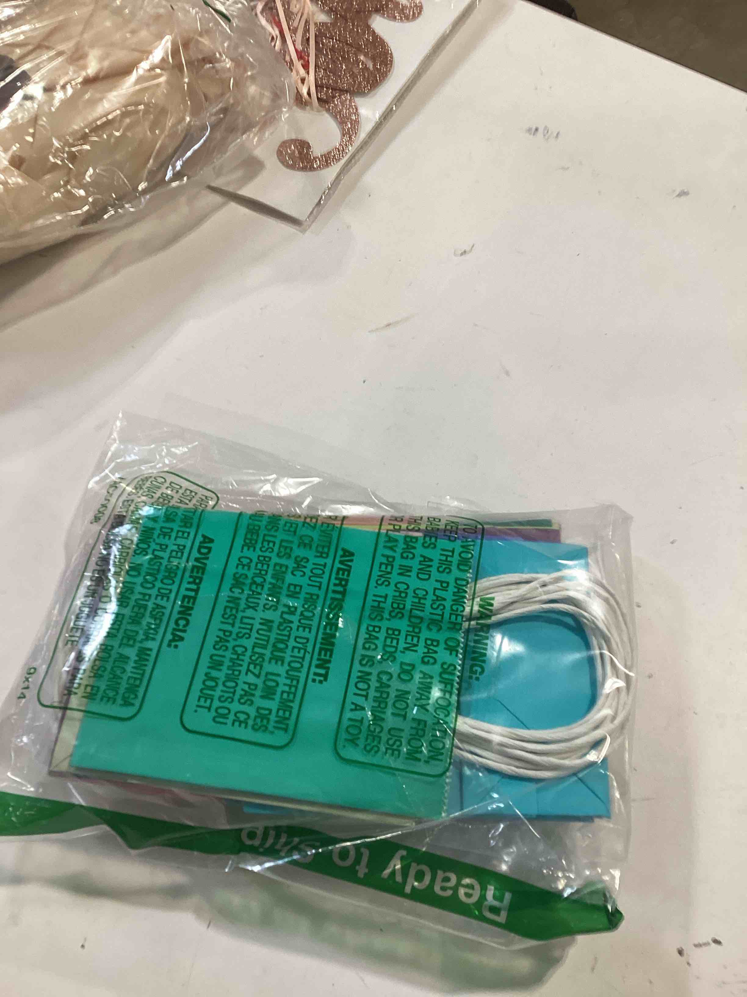 qiqee 24PCS Mini Gift Bag with Handles Bulk 4.5"x2.5"x6" Gift Bags 24 Colors Bags Multiple Uses