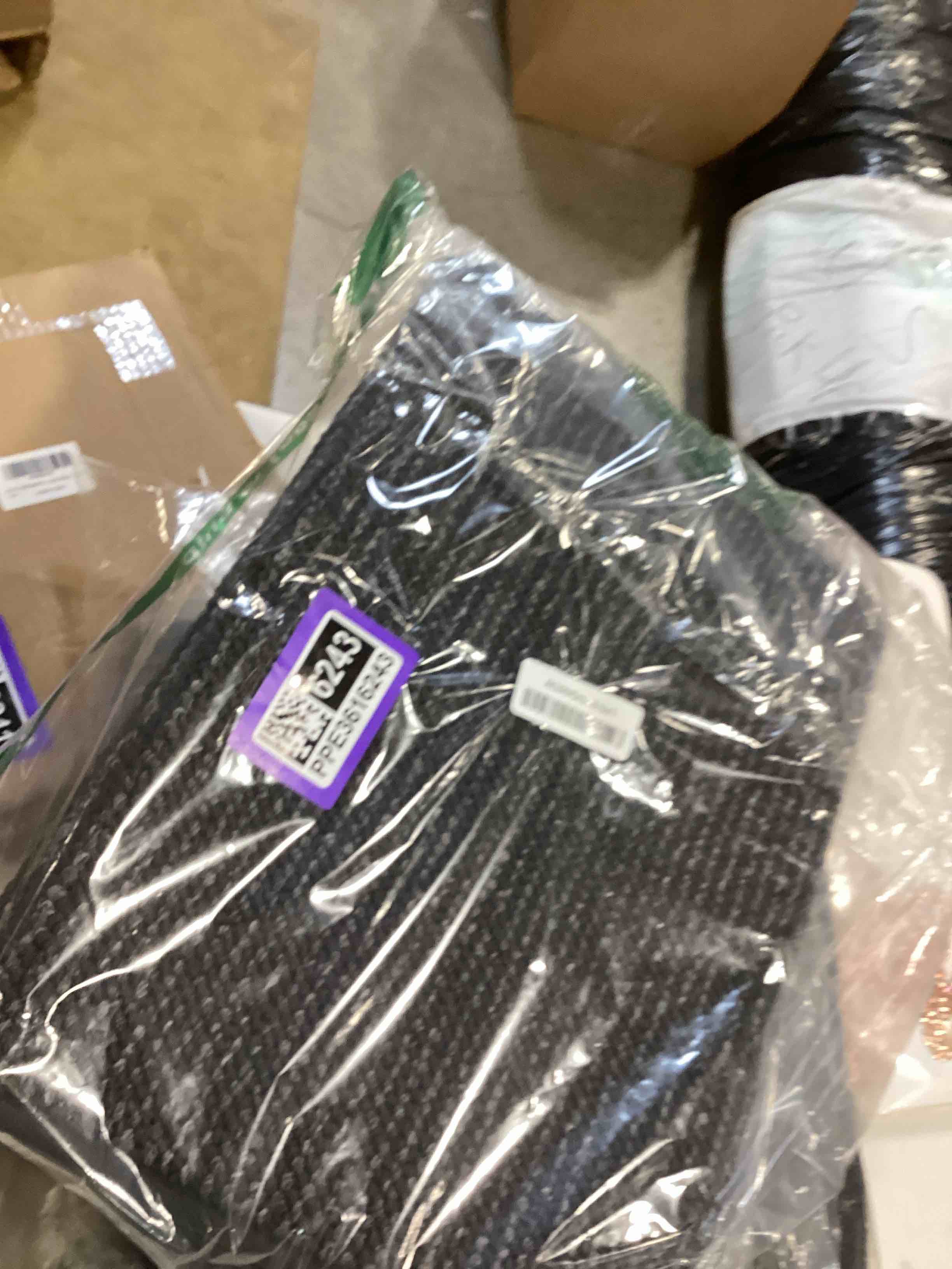 jsei dirt trapper door mat 32"x48" non-slip washable entrance mat, dog doormats, absorbent & fade-re