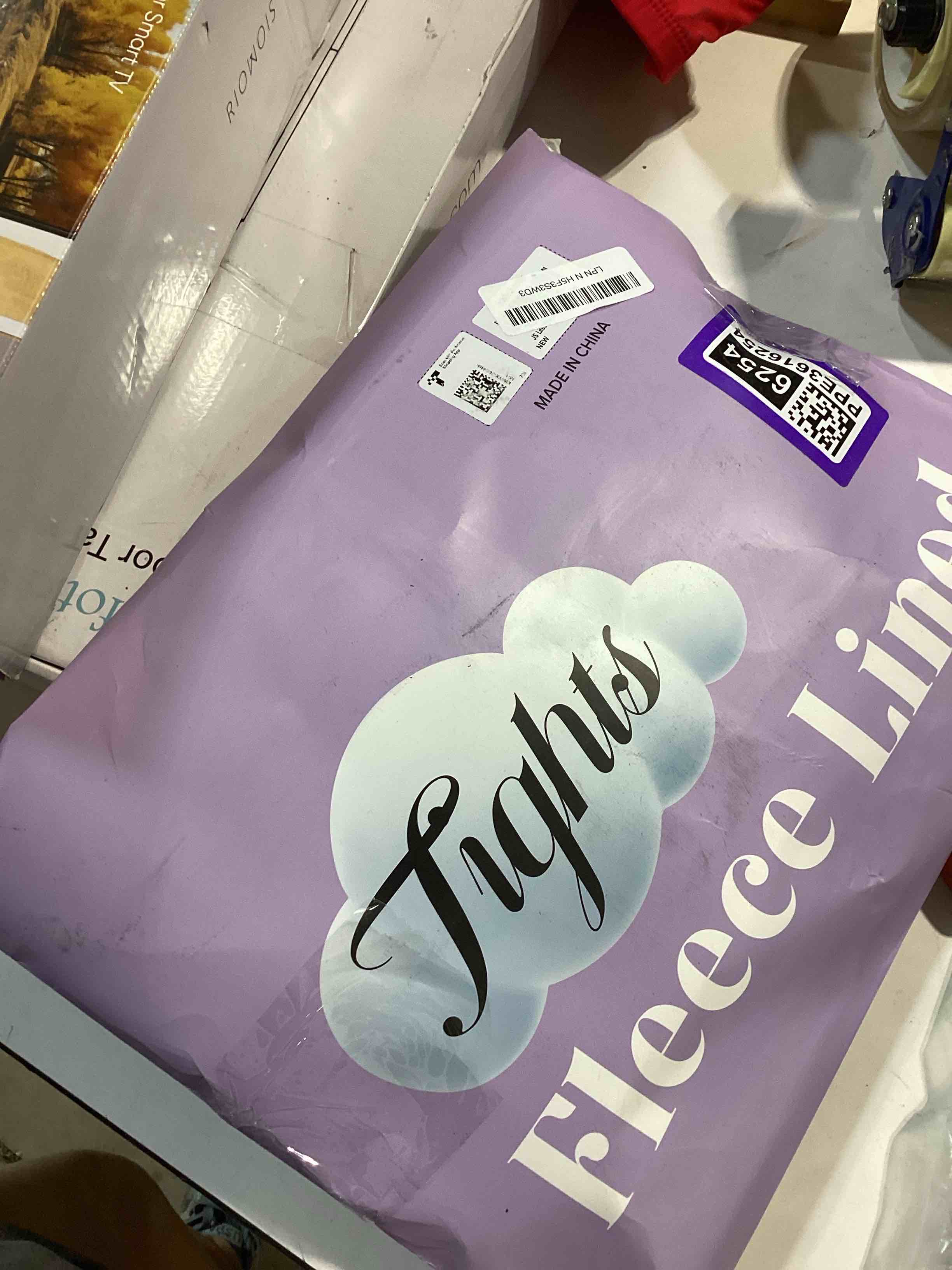 JS LifeStyle Fleece Lined Tights Leggings Women Thermal Warm Winter Thick Sheer Black Skin Tone Sing