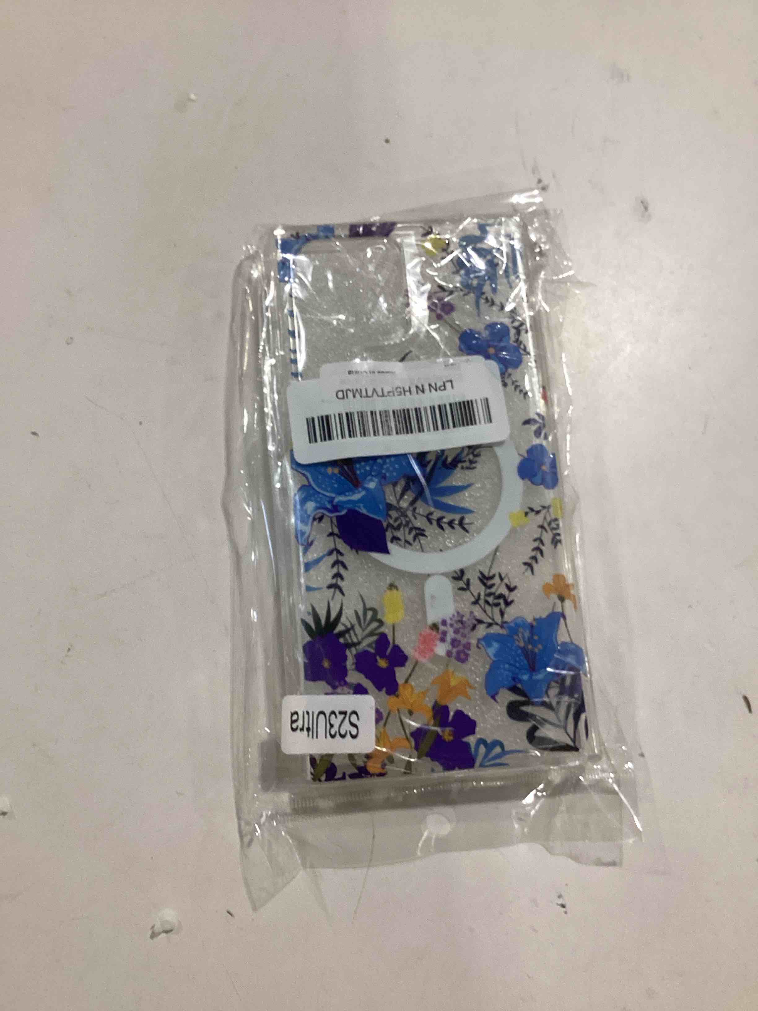 UEEBAI Magnetic for Samsung Galaxy S23 Ultra Case, Flower Case Compatible with MagSafe, Wireless Cha