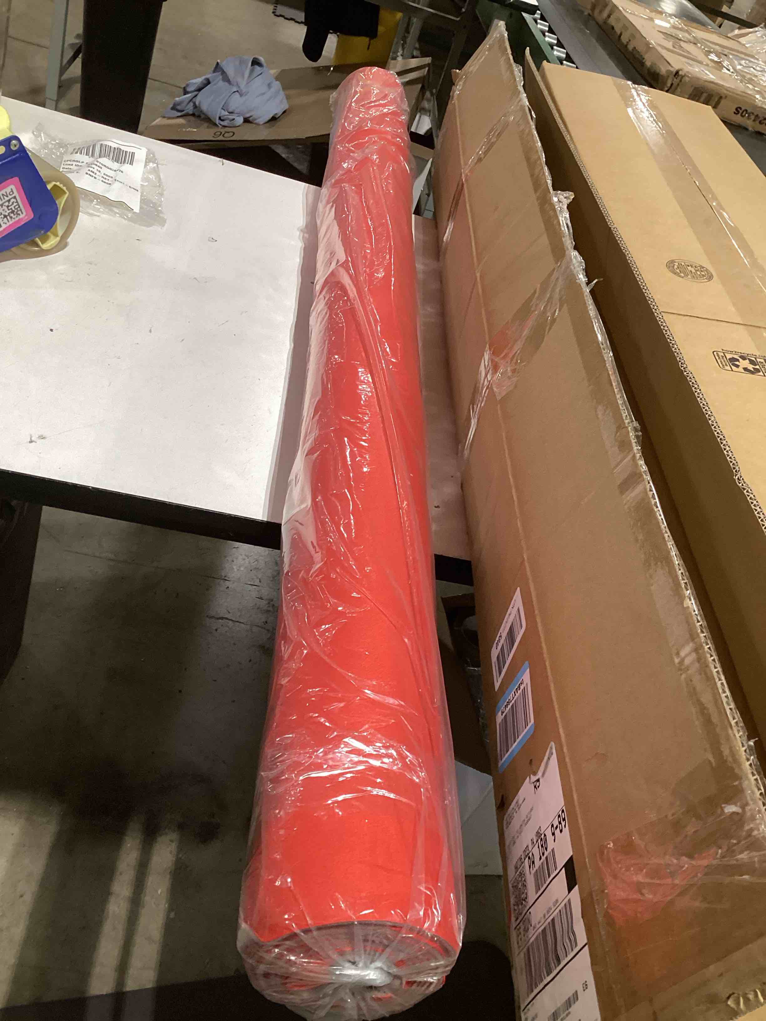 Condition photo showing Good Condition for EVA Foam Roll | High Density 85kg/m3 | 2mm Thick | 48"x14" | Ideal for Cosplay, Crafts, DIY Projects (Red 1pcs)