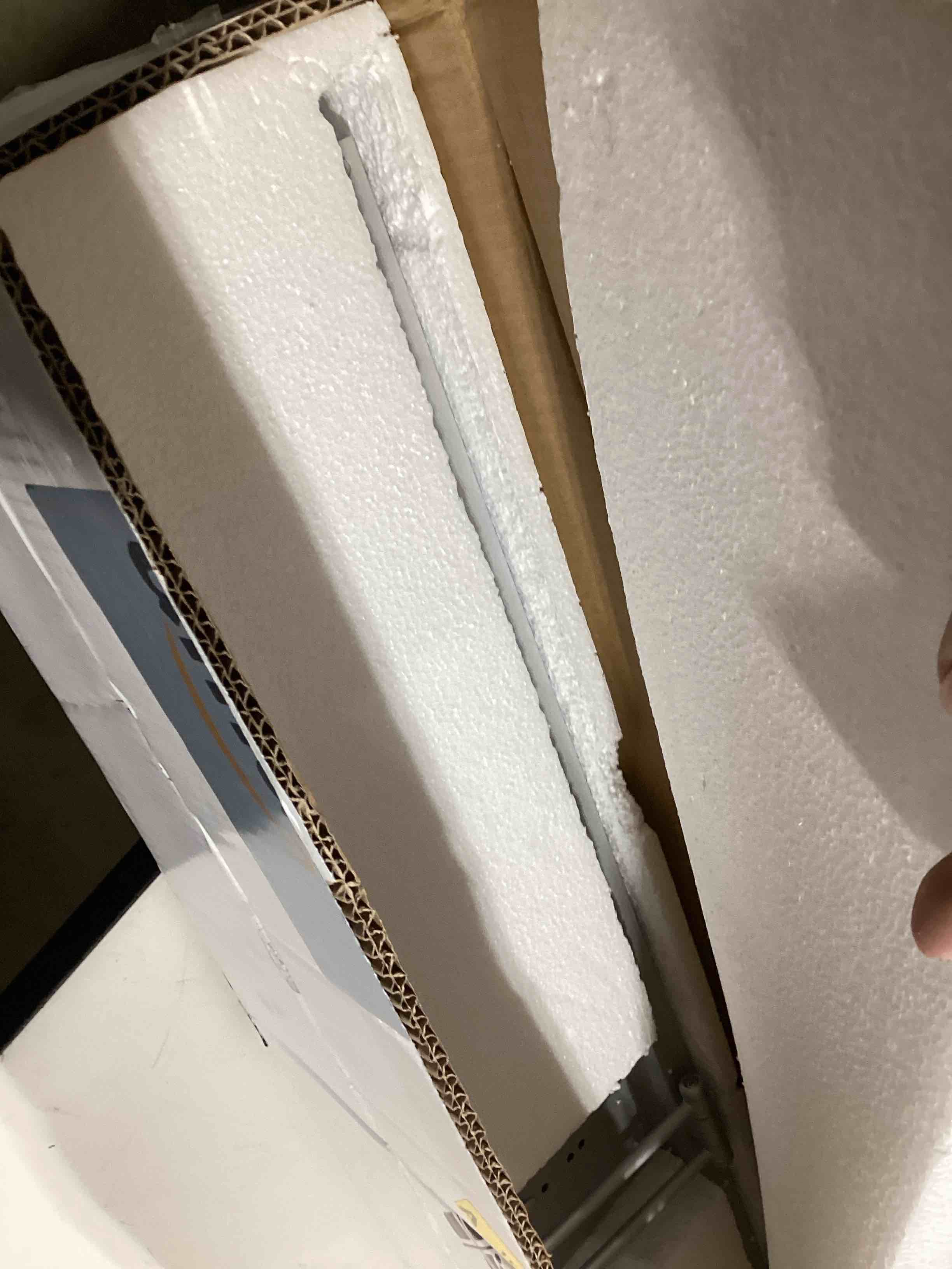 Ralbay 40" Silver Bathroom Vanity Light 24W Adjustable Silver Vanity Lighting Modern LED Bathroom Vanity Light Fixtures Over Mirror (6000K Cool White Light)