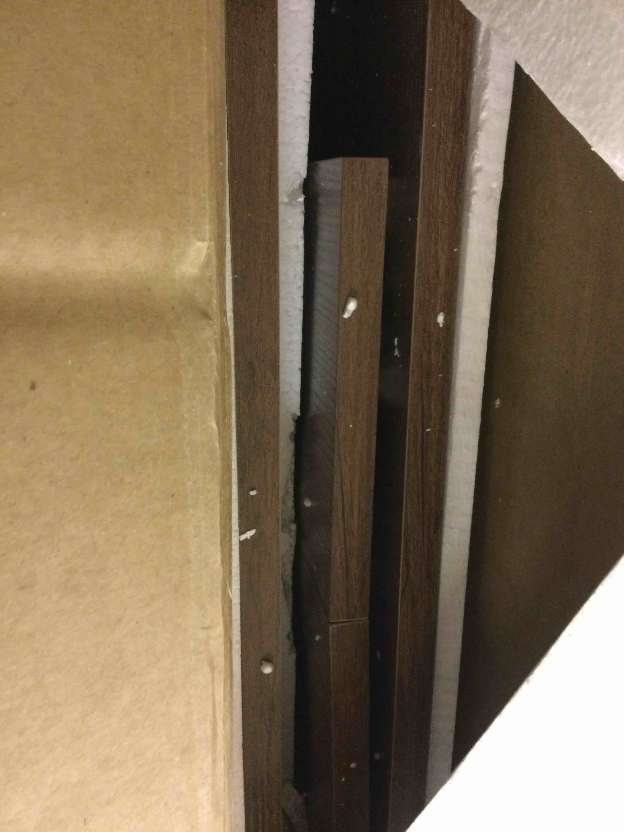 Condition photo showing Good Condition for VASAGLE MAEZO Collection - Extendable Dining Table for 4/6/8, Kitchen Table with Tapered Legs, Curved Transitions, for Dining Room, Kitchen, Home Office, Honey Brown UKDT090K01V1 Extendable Honey Brown