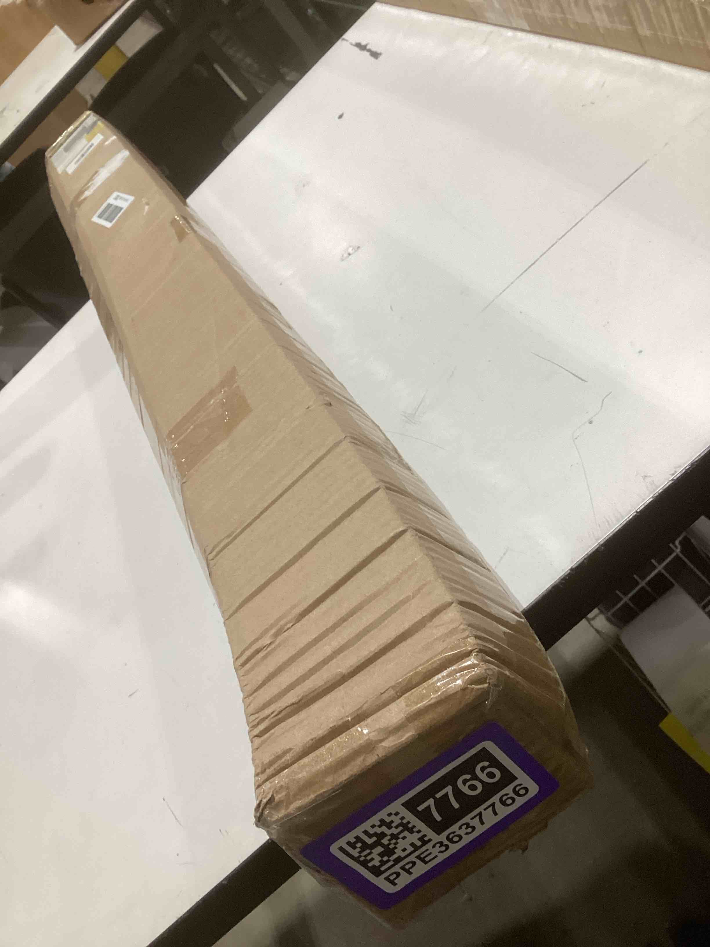 Condition photo showing Good Condition for UNISHADES No Drill Top Down Bottom Up Roman Shades for Windows, 46" W x 64" H, Beige Beige 46" W x 64" H