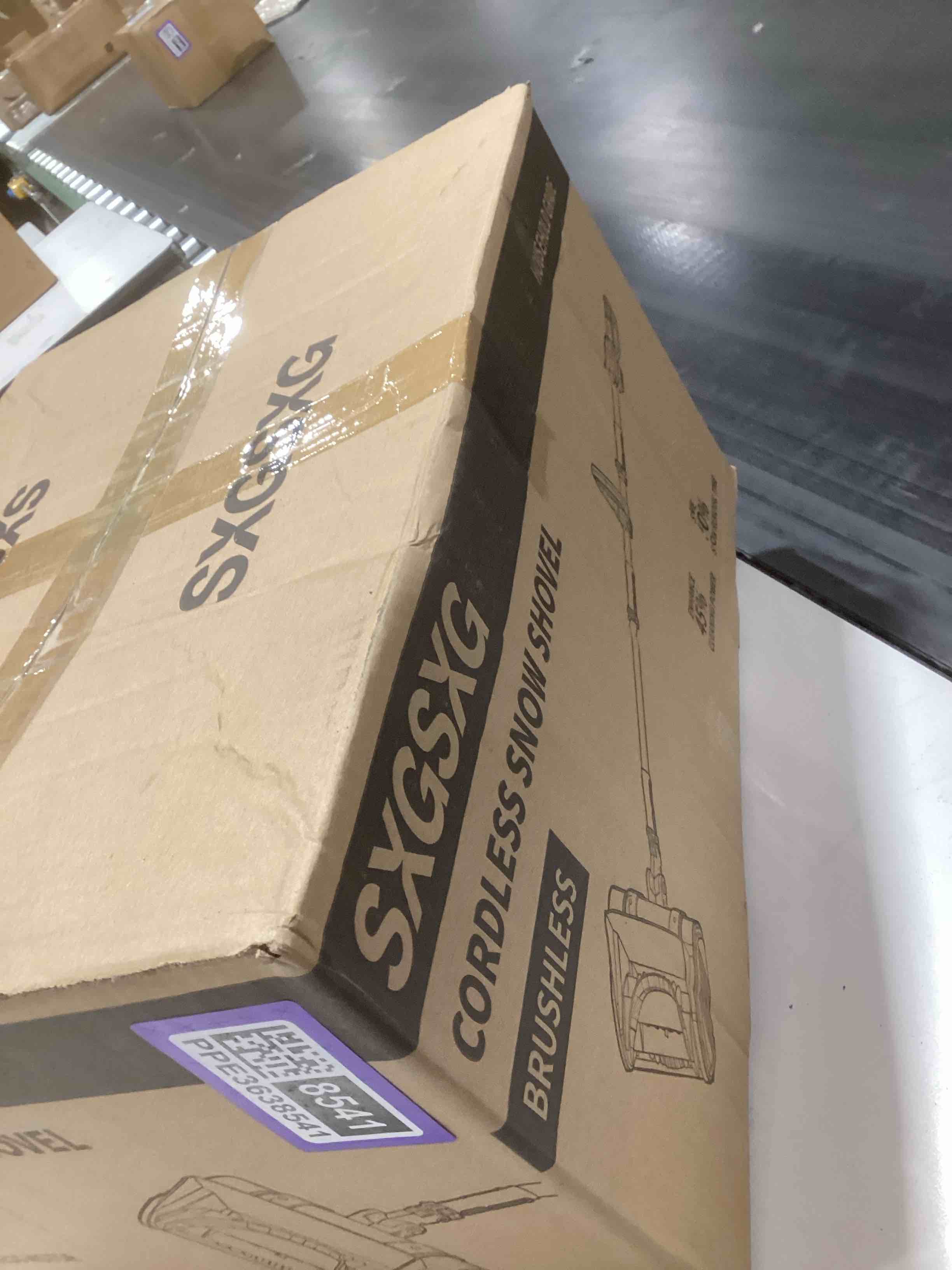 Condition photo showing As Is for Electric Snow Shovel for Dewalt 20V Max Battery, 11" Brushless Snow Blower with Adjustable Handle, Max 26 FT Snow Thrower, Cordless Snow Shovel 20V for Driveway, Sidewalk, Patio, Deck (No Battery)