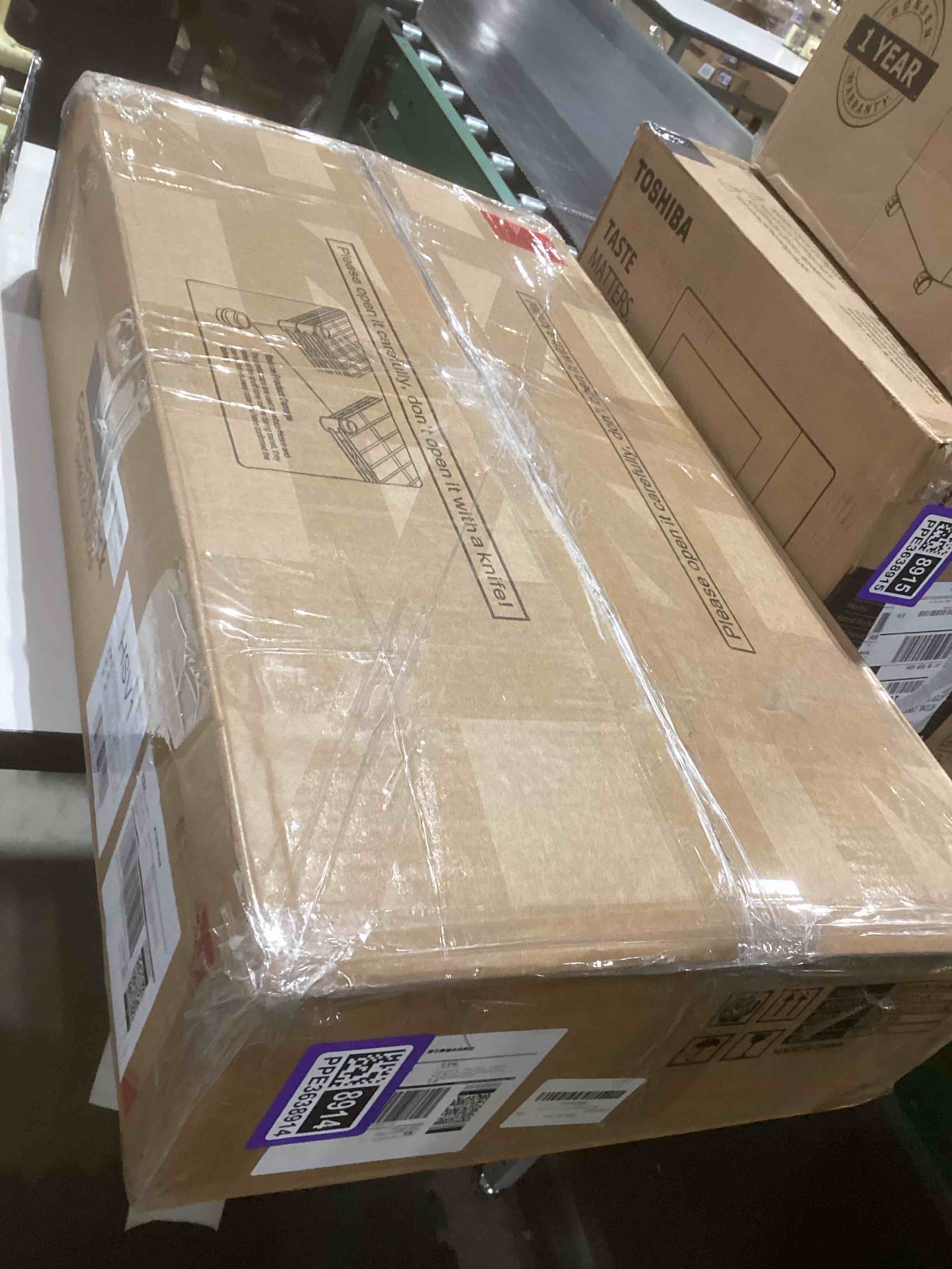 Condition photo showing Good Condition for Ulif E12C Heavy Duty Closet Organizer System?Freestanding Clothing Racks for Hanging Clothes?Adjustable Garment Rack 71" W x 16" D x 76.5" H Hold 960 lbs?Black Clothing Rack with Grey Dustproof Cover Black Rack With Grey Cover