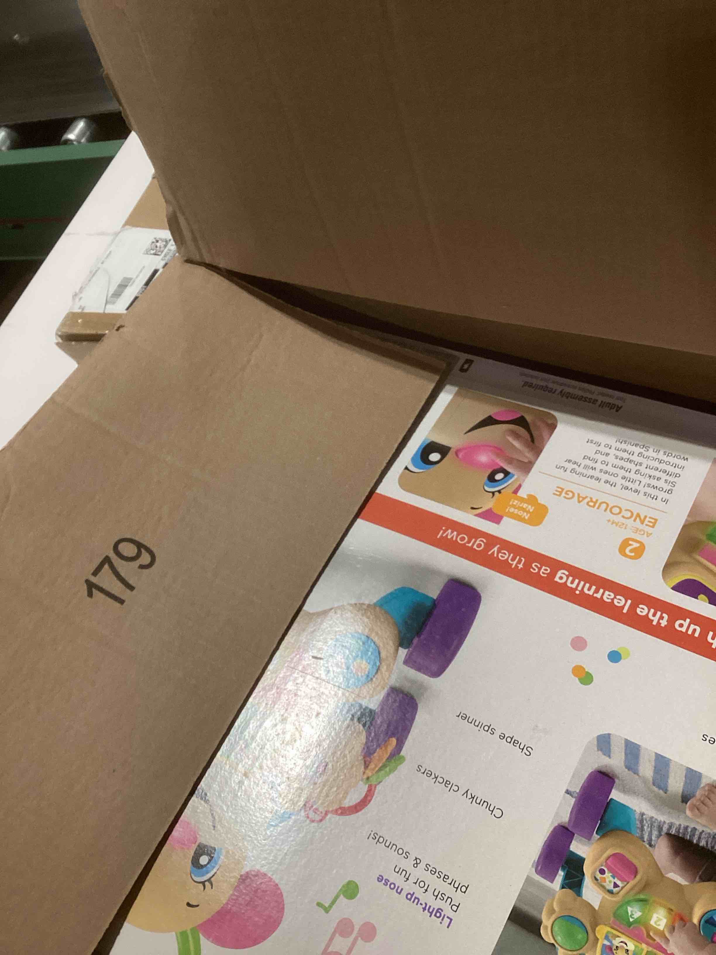 Condition photo showing Good Condition for Fisher-Price Baby Toy Laugh & Learn Smart Stages Sis Walker with Educational Music Lights & Activities for Infants Ages 6+ Months