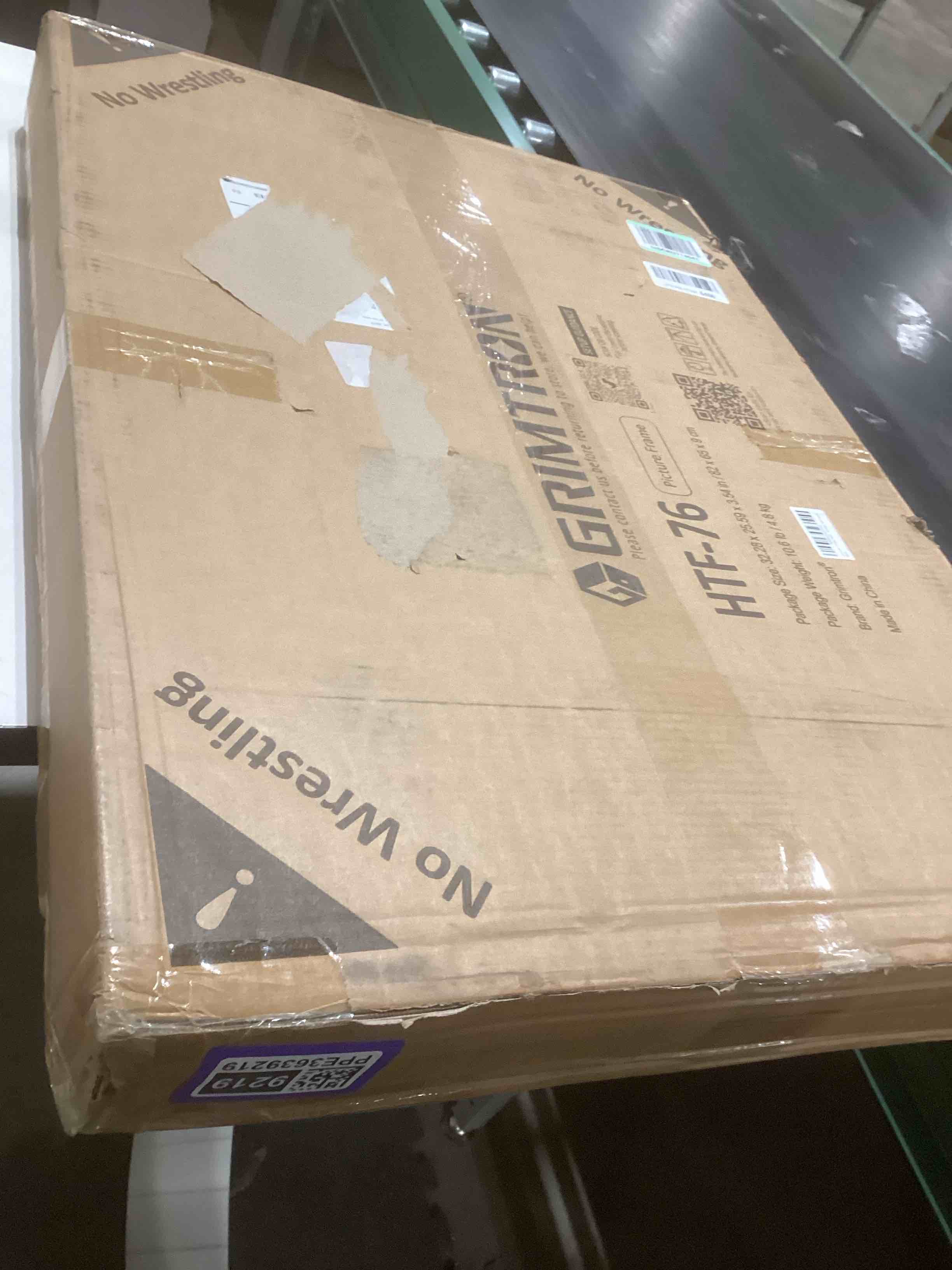 Condition photo showing Good Condition for Grimtron 21x30 Wall Safe Cover, Left Or Right Slide Design Pull And Push Picture Frame For Hidden Wall Safes Black