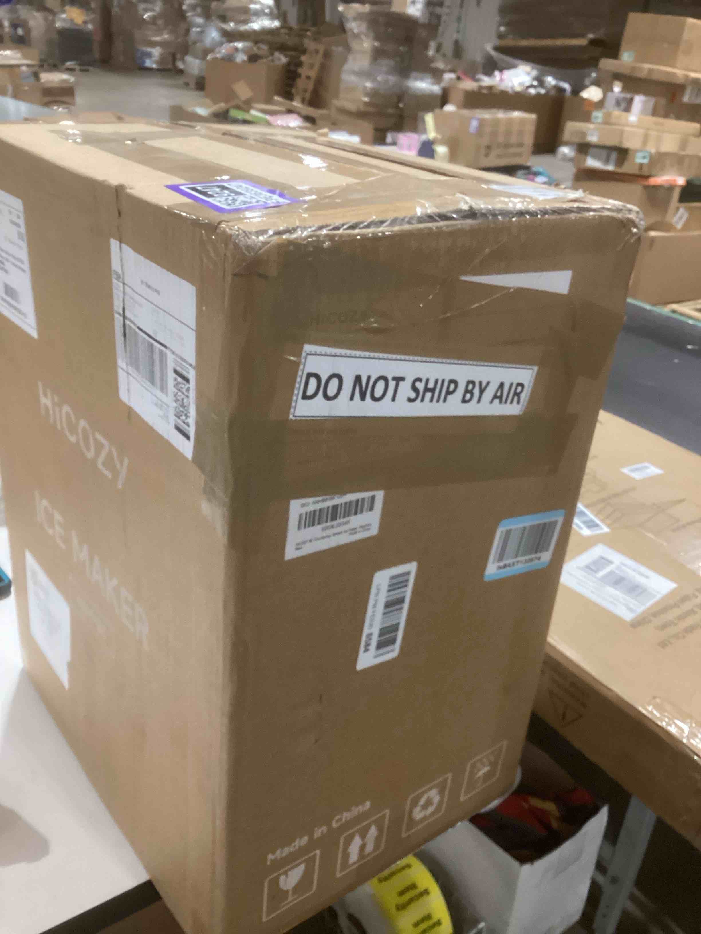 Condition photo showing As Is for HiCOZY B1 Clear Ice Ball Maker Countertop,Sphere Ice Maker with IcyGem Technology,2 Ice Balls in 60Mins,40 pcs/Day, Self-Cleaning Ice Machine with Ice Tong for Cocktails, Whiskey & Bourbon Dark Gray Ball Ice Maker