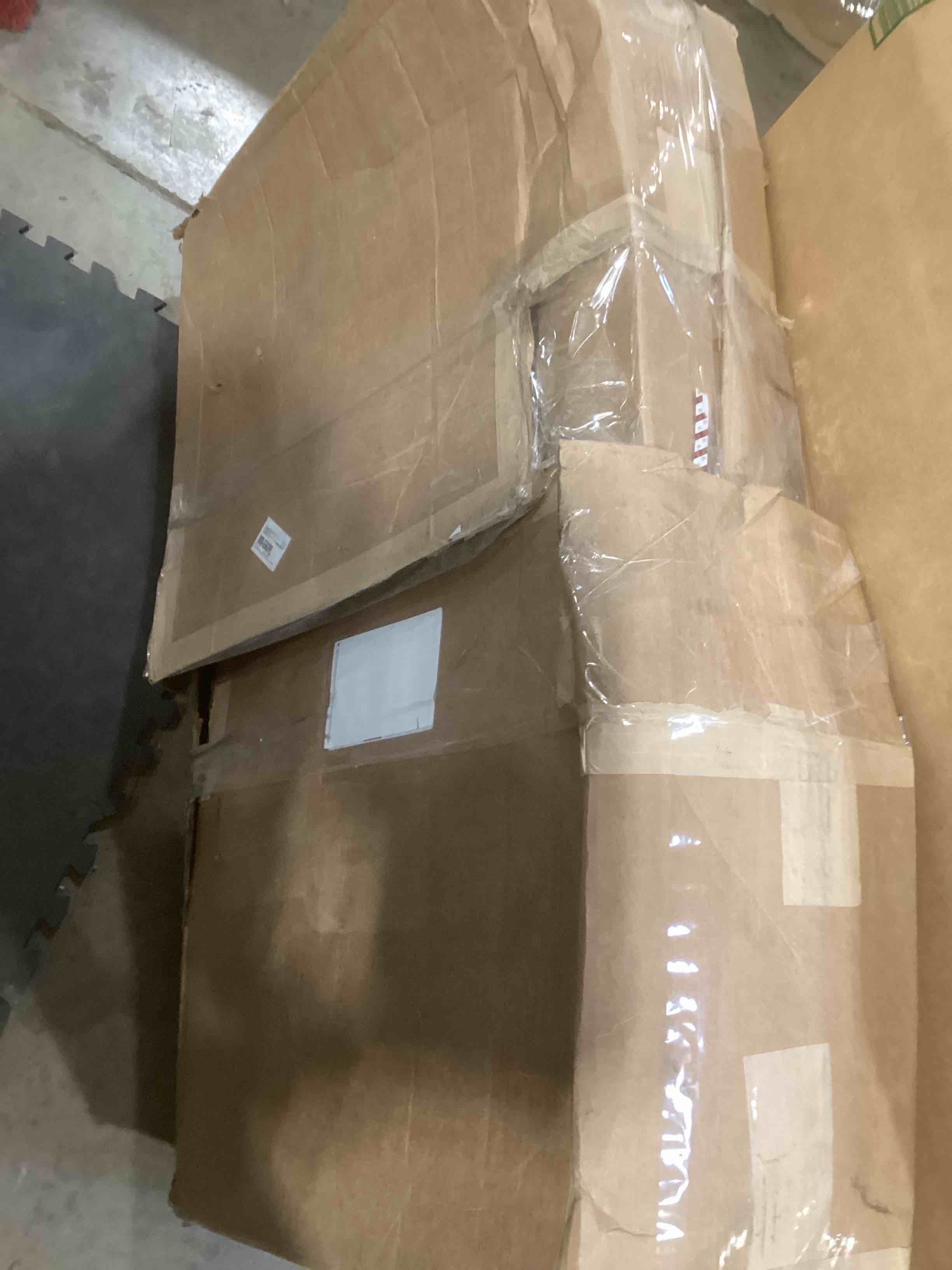 Condition photo showing Good Condition for Roof Rack Cargo Carrier, Universal Roof Basket (77"x 36"x 5") + 15 Cubic Feet Waterproof Rooftop Cargo Carrier Bag (46"x 34"x 17") with Bungee Net, Ratchet Straps, Storage Bag, Luggage Lock (X-Large)