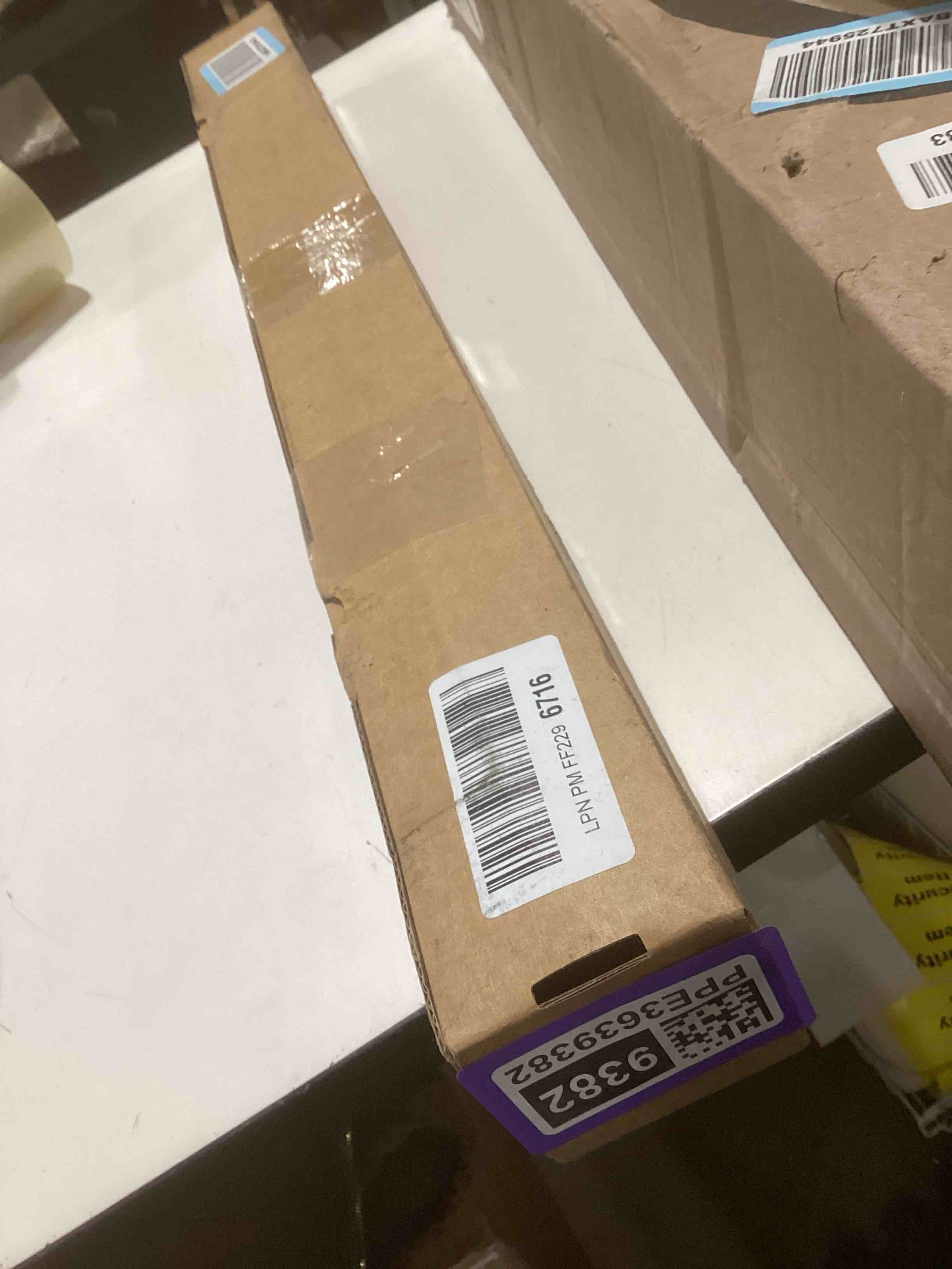 Condition photo showing Good Condition for 1 Inch Blackout Curtain Rods for Windows Patio, Adjustable Room Divider Curtain Rod Wall Mount & Ceiling Mount for Indoor & Outdoor, Black, 28" to 48"