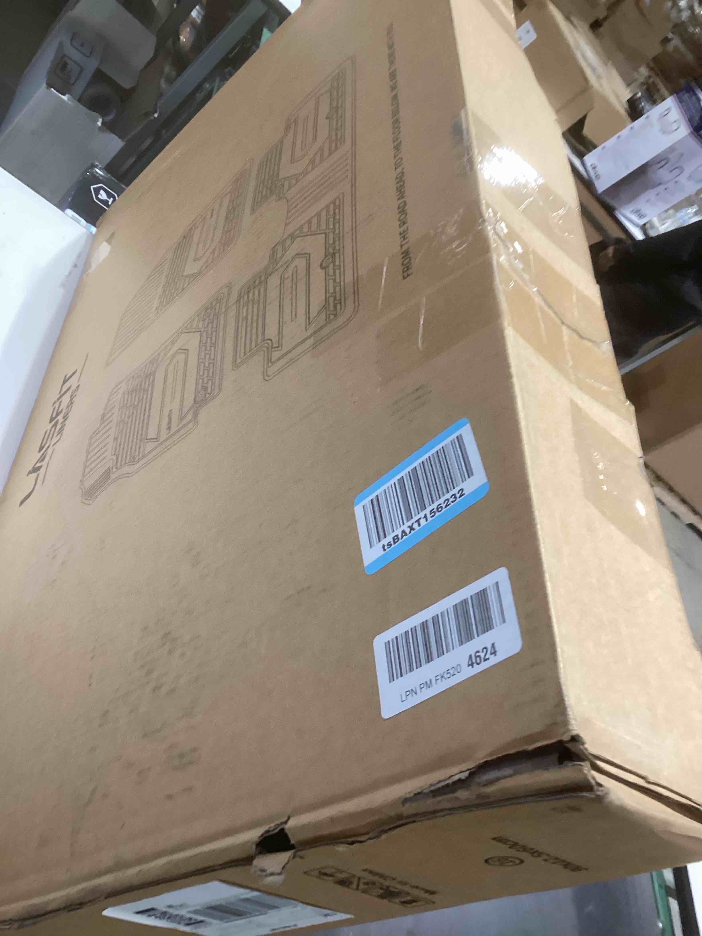 Condition photo showing Good Condition for LASFIT Floor Mats and Trunk Mat for Ford Mustang Mach-E 2025 2024 2023 2022 2021 (Cargo Floor in Top Position) All Weather TPE Car Liners, 1st & 2nd Row & Cargo Liner, 4pcs Black 5) 2021-2025 | Ford Mustang Mach-E | Combo Set