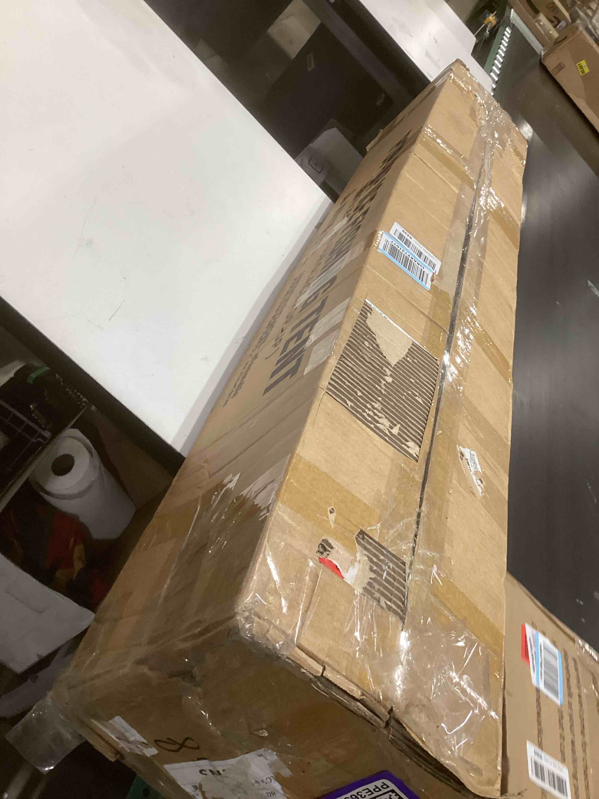 Condition photo showing As Is for Ice Fishing Shelter 3-4 Person, Portable Insulated Ice Fishing Tent with Stove Jack, Hub-Style Shelter Shanty Waterproof 600D Insulated Layer 2 Doors 2 Windows for Winter