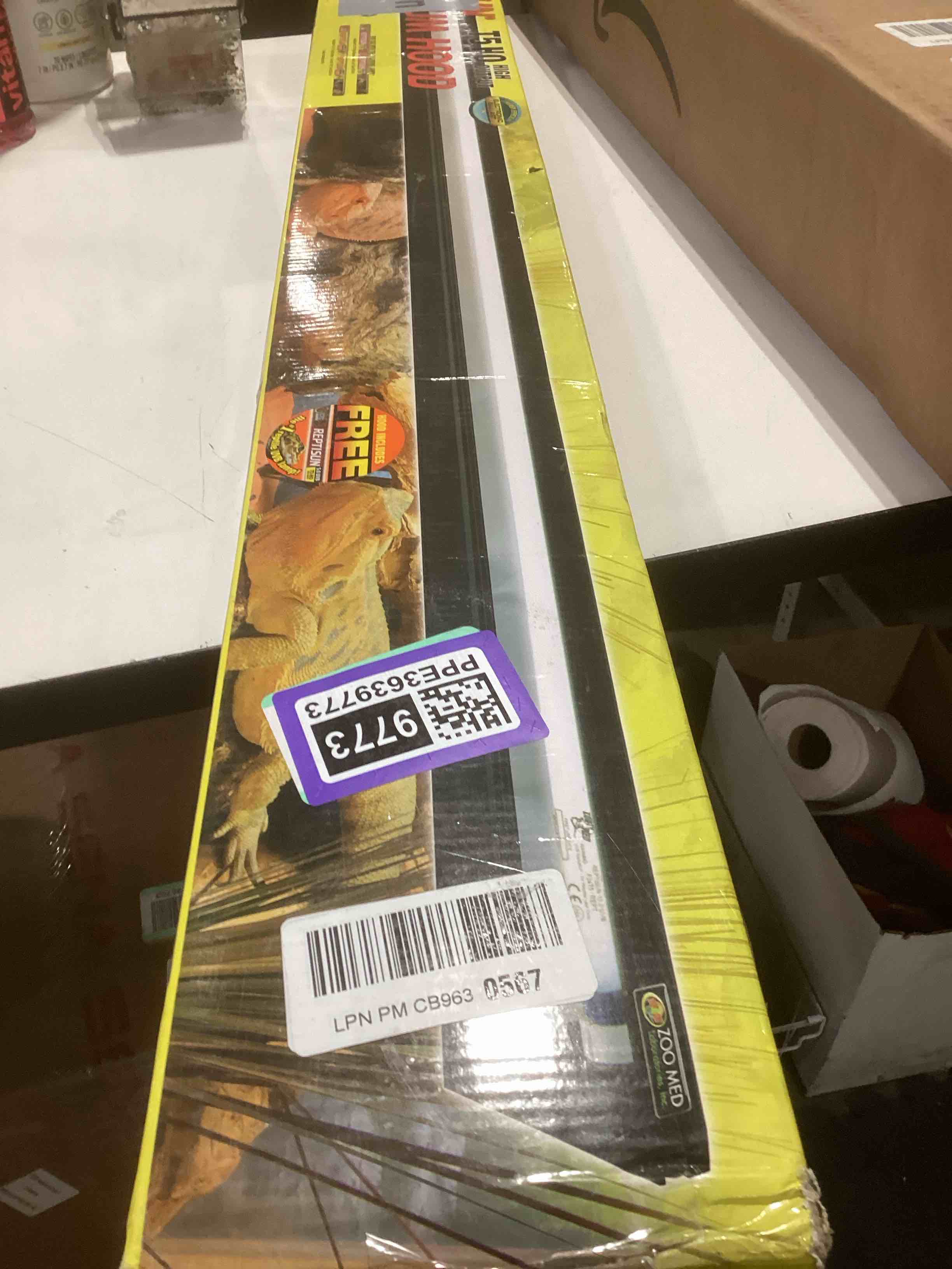 Condition photo showing As Is for Zoo Med ReptiSun T5 HO Terrarium Hood (48")