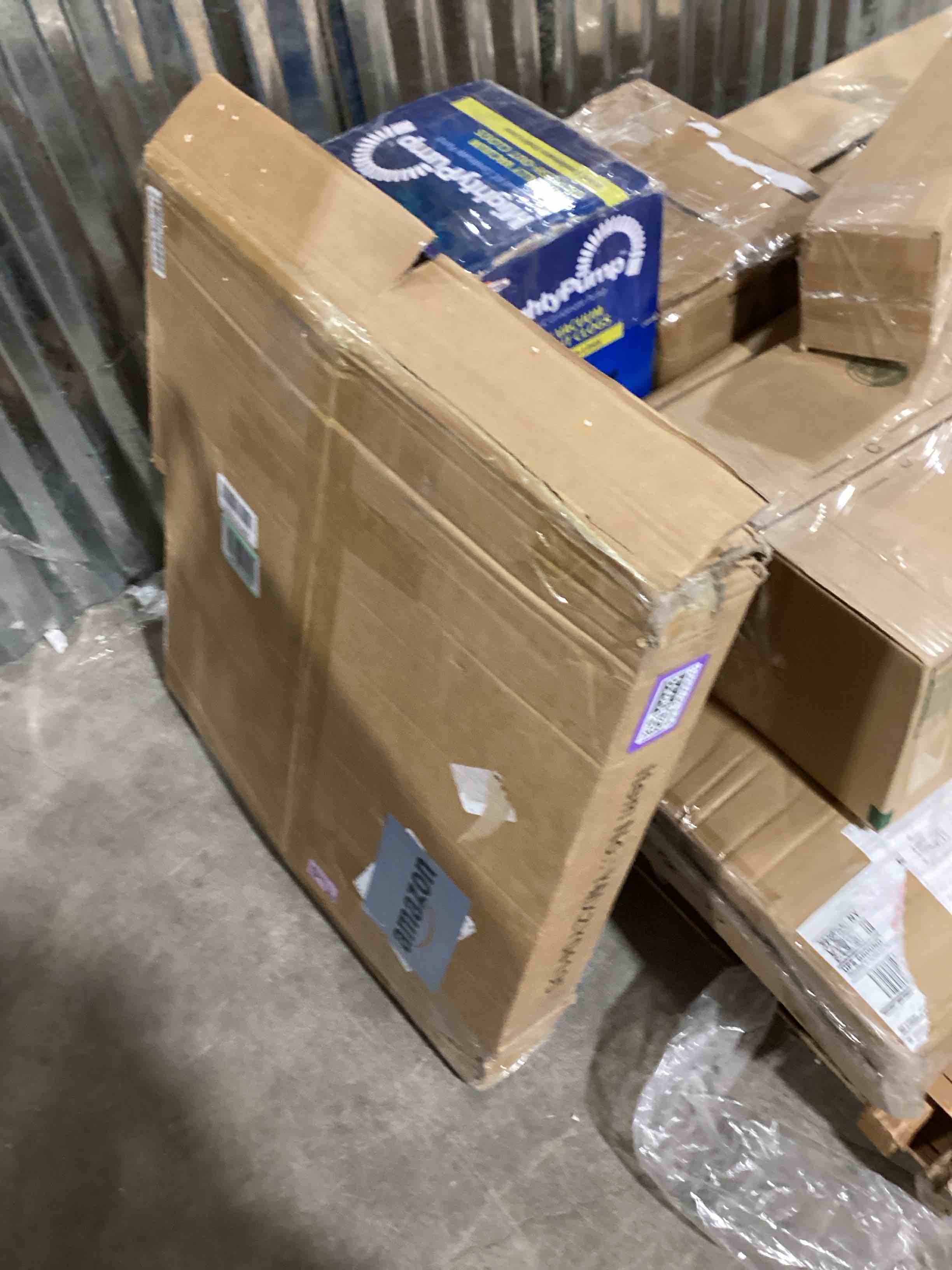 Condition photo showing Good Condition for HOOBRO Bar Table, Round Pub Table, 2-Tier Bistro Table with Storage, for Small Spaces, with Top Particleboard for Kitchen, Easy to Assemble, Greige BG55BT01