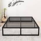 14" Platform Bed Frame,Heavy Duty Metal, No Box Spring Needed, Noise Free Size: Full