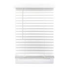 2 inch Room Darkening, Cordless Faux Wood Holizontal/Venetian Textured Finished Blind Length & Width: 47"W x 60"L, Color / Finish: Simply White