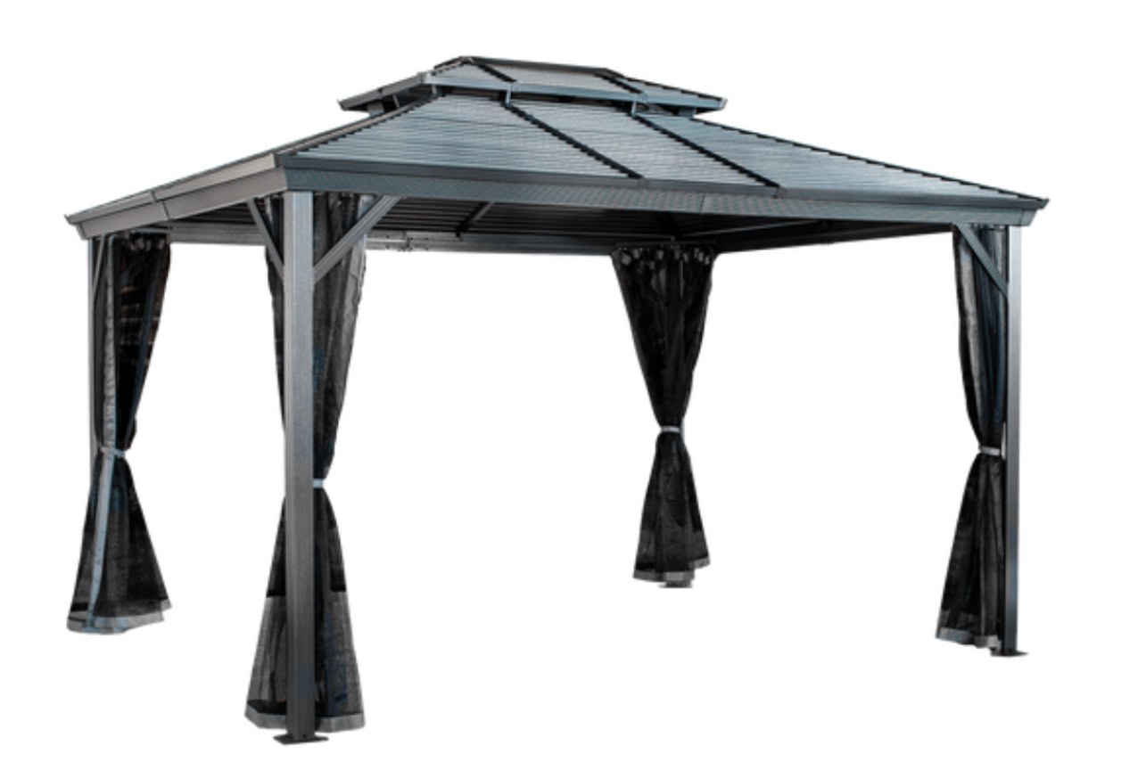 ( incomplete 5 of 5 only). Sojag Ventura II 10 ft. x 12 ft. Gazebo