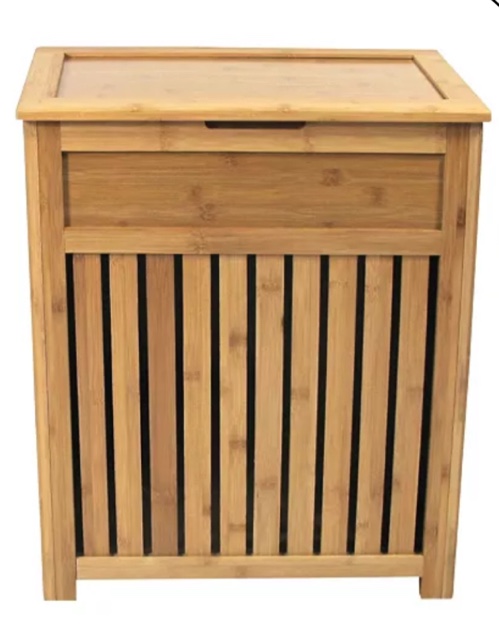 Redmon Bamboo Hamper Ready to Assemble