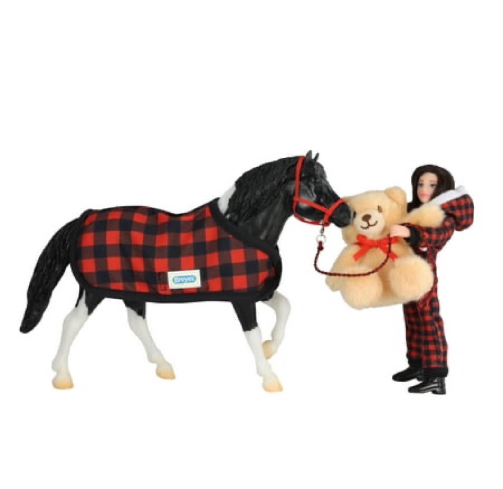 Breyer Holiday Pajama Party--Horse and Rider Set