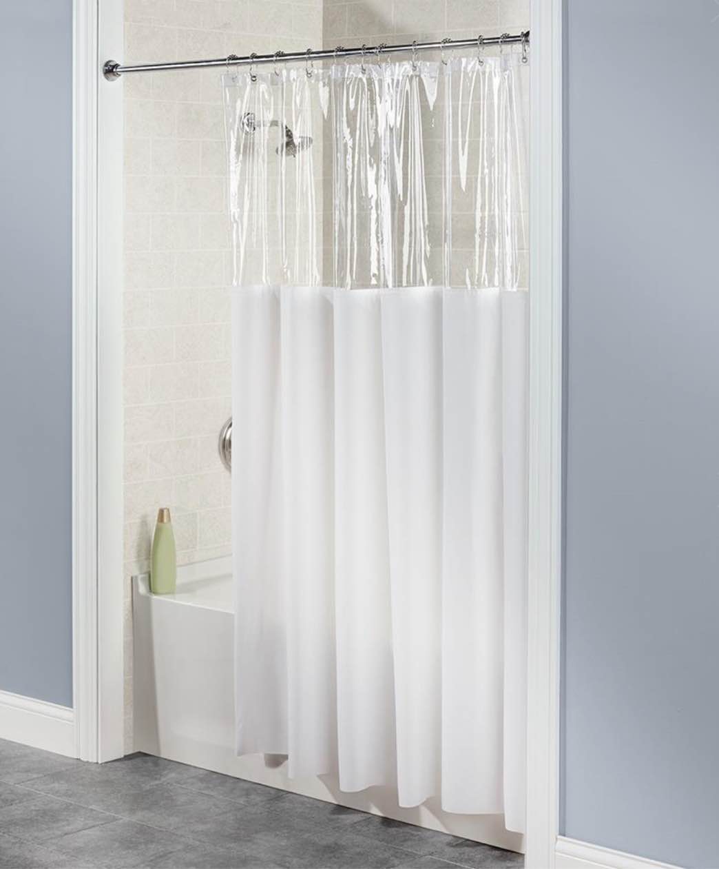 The Mold And Mildew Resistant Shower Curtain
