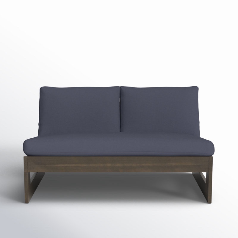 Louise 43" Wide Loveseat with Cushions