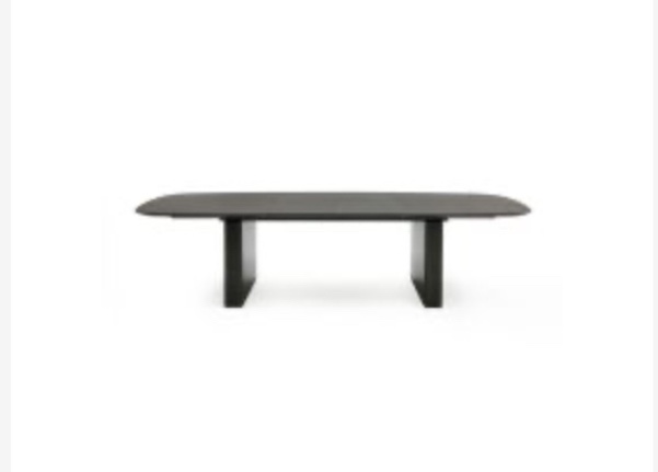 Modrest Calhoun - Modern Smoked Oak Extendable Dining Table