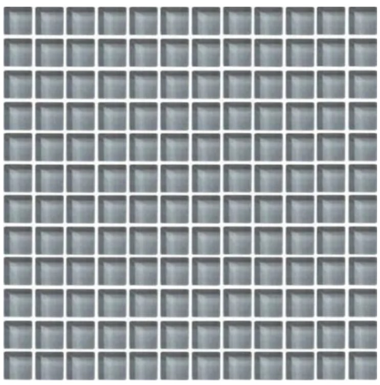 Daltile Color Wave - 1" x 1" Square Wall Tile - Glossy Visual - Sold by Sheet (1 SF/Sheet)