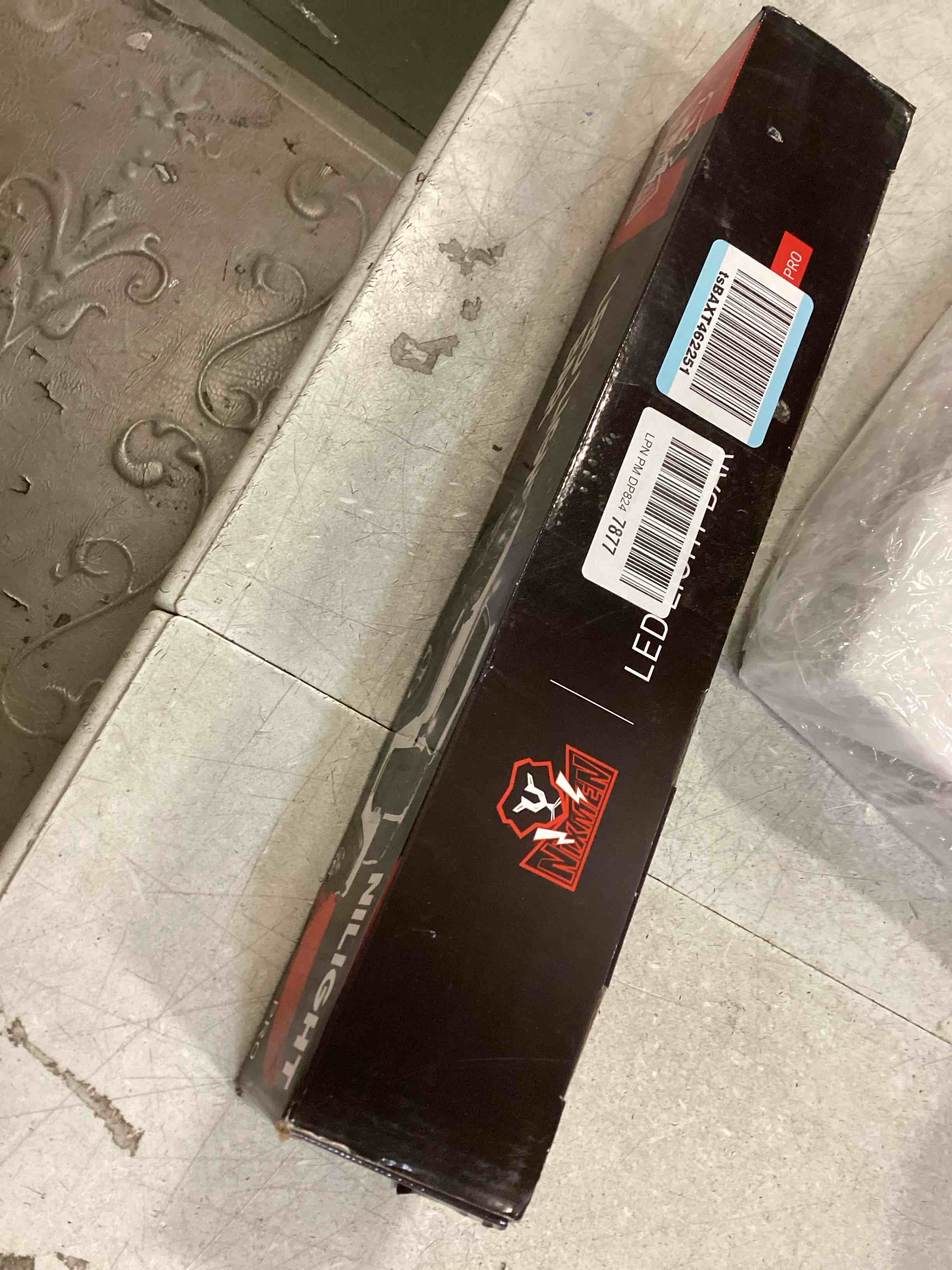 Nilight LED Light Bar 16 Inch 60W Flood Spot Combo Beam 7200LM Osram P8/5W Chips Offroad Single Row Slim Lights IP68 LED Driving Light for Pickup Truck SUV ATV UTV Boat Jeep