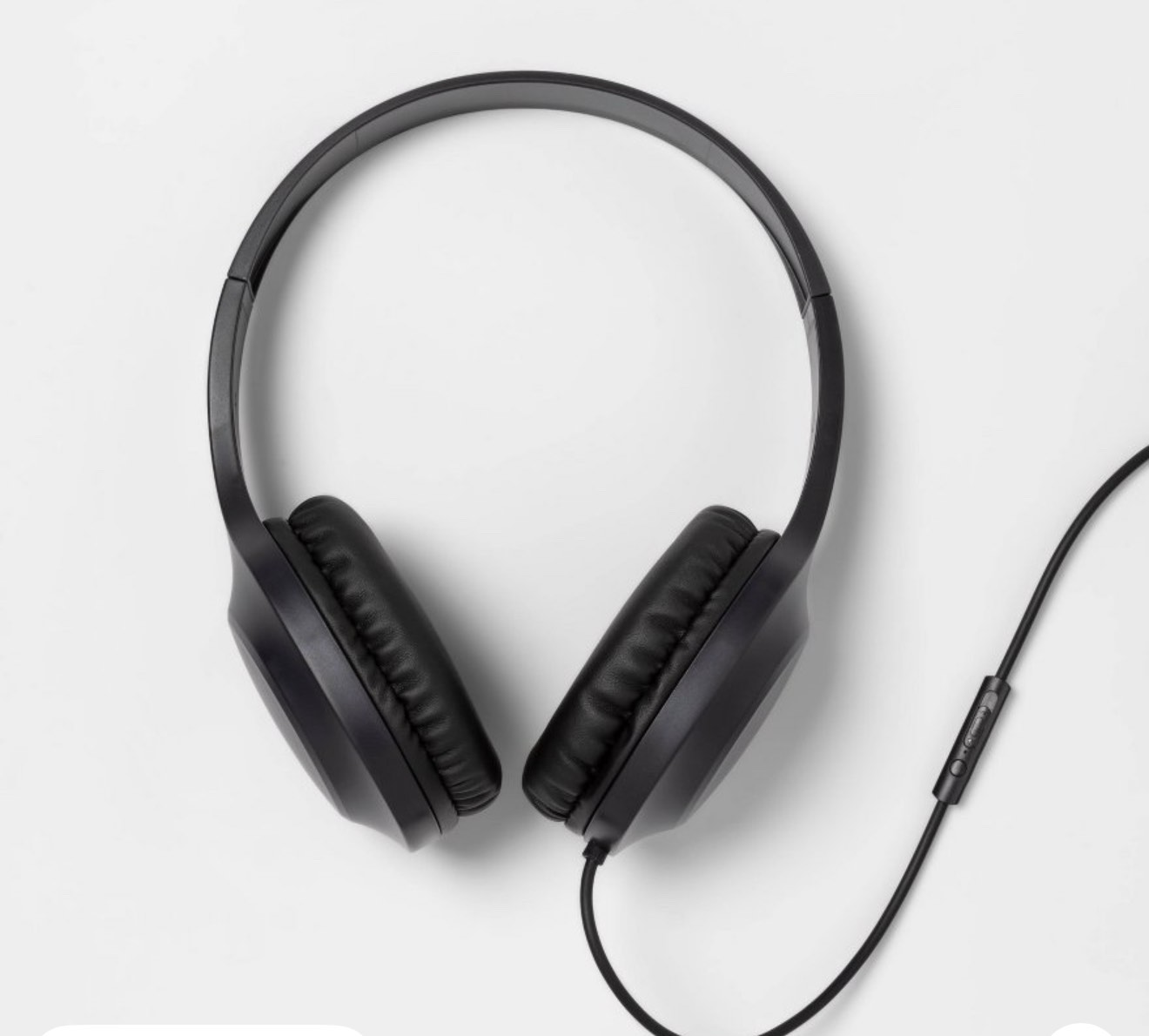 Wired On-Ear Headphones with 4' Cable - heyday™ Black