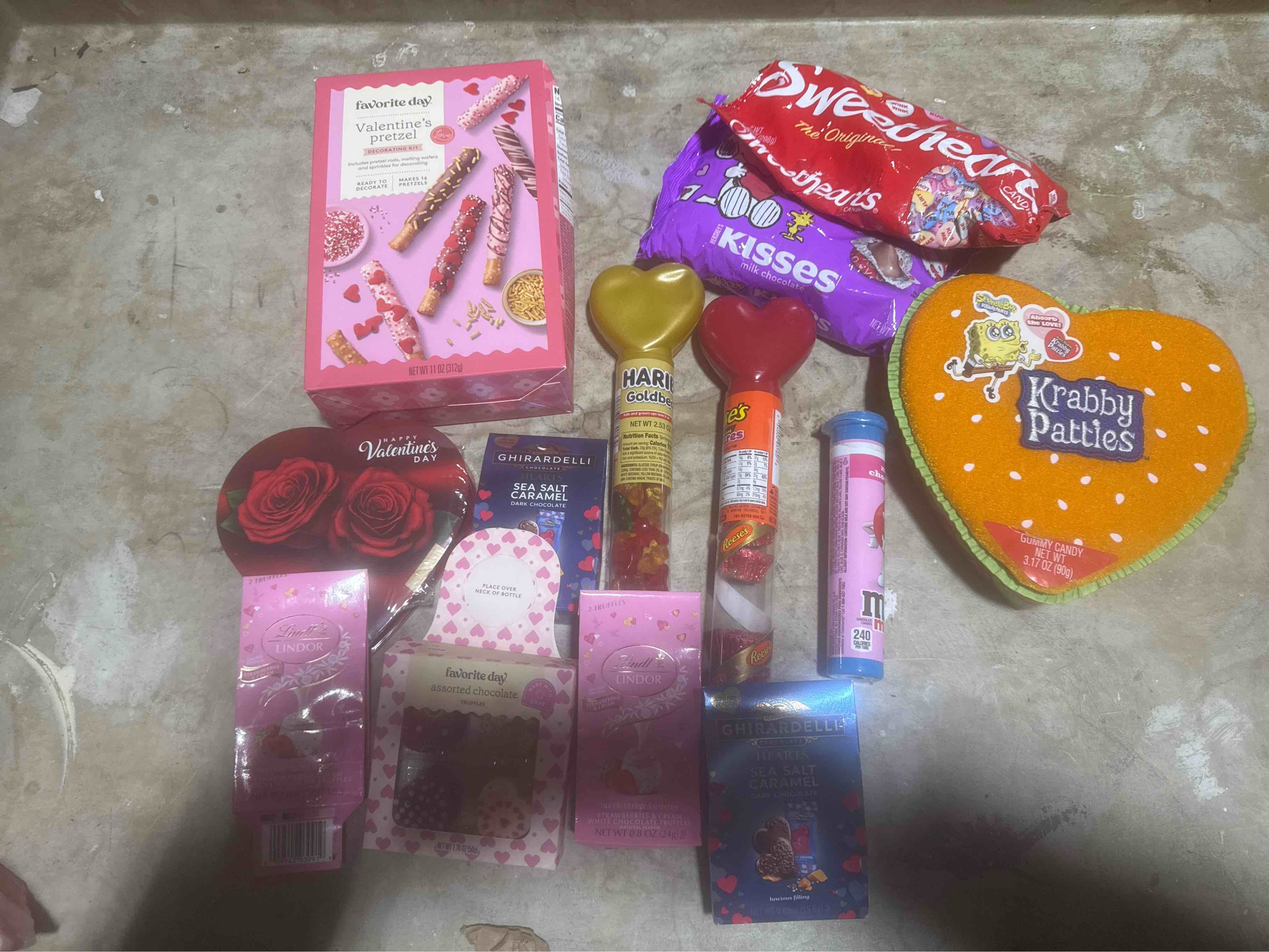 miscellaneous Valentine’s Day candy 