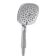 Verso Square Magnetix 8-Spray Patterns Wall Mount Handheld Shower Head with 1.75 GPM 5 in. in Spot Resist Brushed Nickel