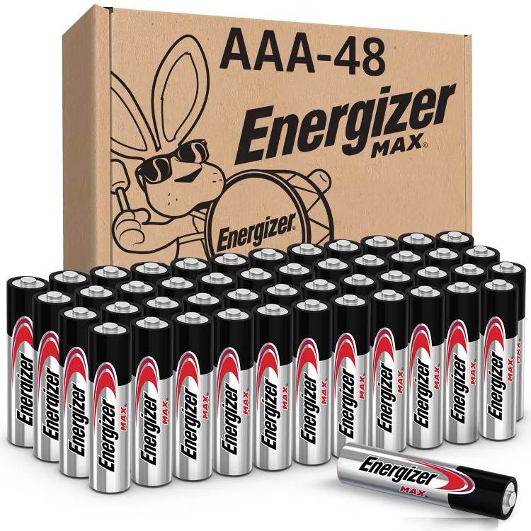 Energizer Max AAA 48 Batteries - Alkaline Battery
