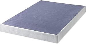 ZINUS 7 Inch King Metal Smart Box Spring with Quick Assembly, Mattress Foundation, Strong Metal Frame, Easy Assembly