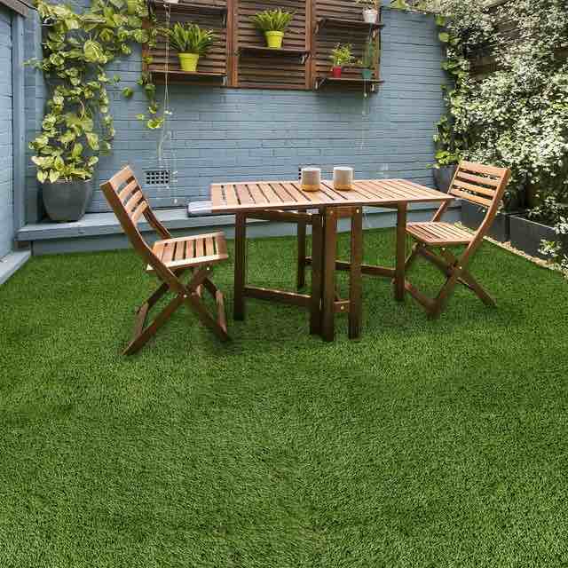 Select Surfaces Evergreen Artificial Grass Roll, Choose size 7.38 ft x 11.68ft 2.25 m x 3.56