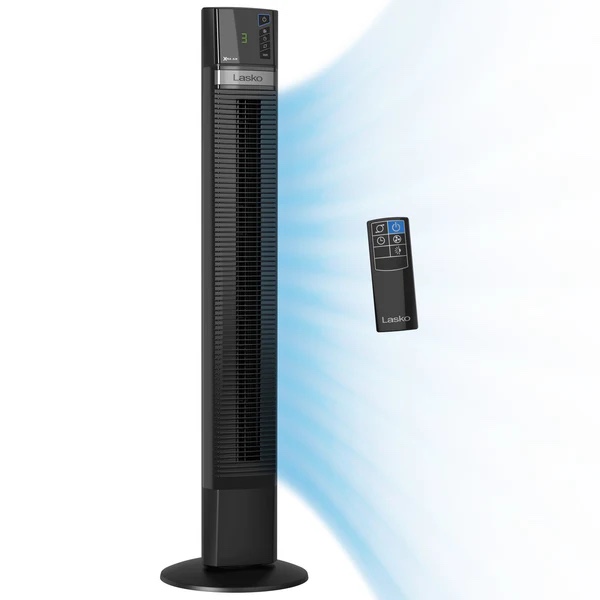 Lasko T48335 48" Xtra Air Oscillating 4-Speed Tower 