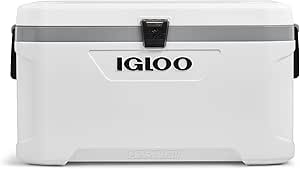 Igloo Coolers Marine Series, Insulated Portable Hard Side Cooler Ice Chest, Great for Fishing, Camping, Boating, & More