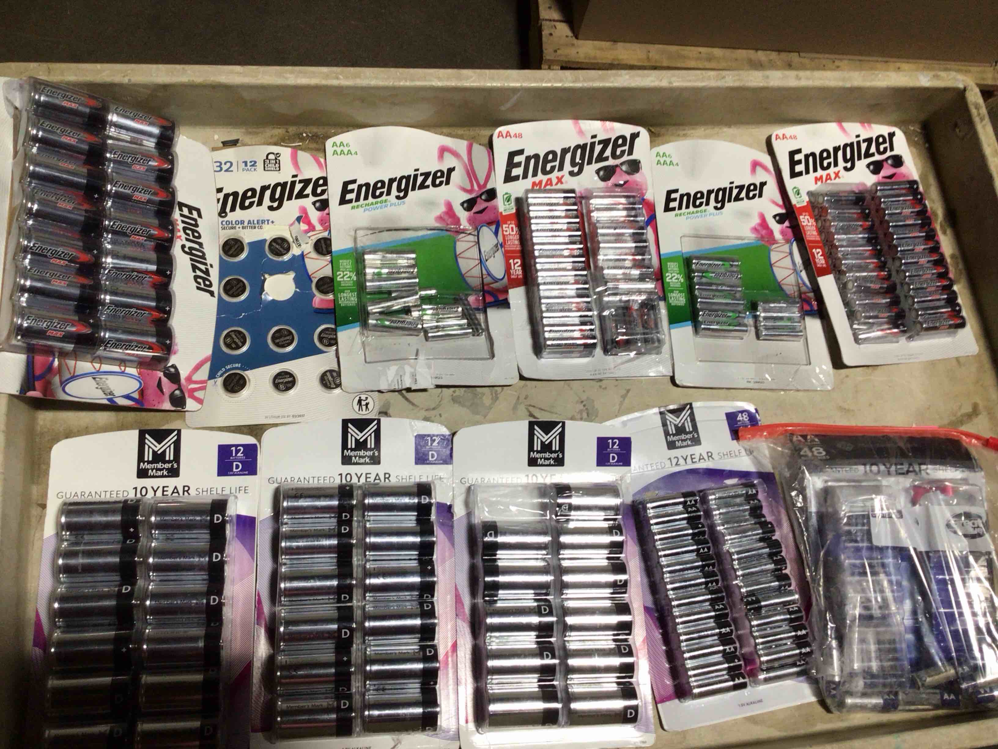 Assortment of Batteries (AA, AAA,D)