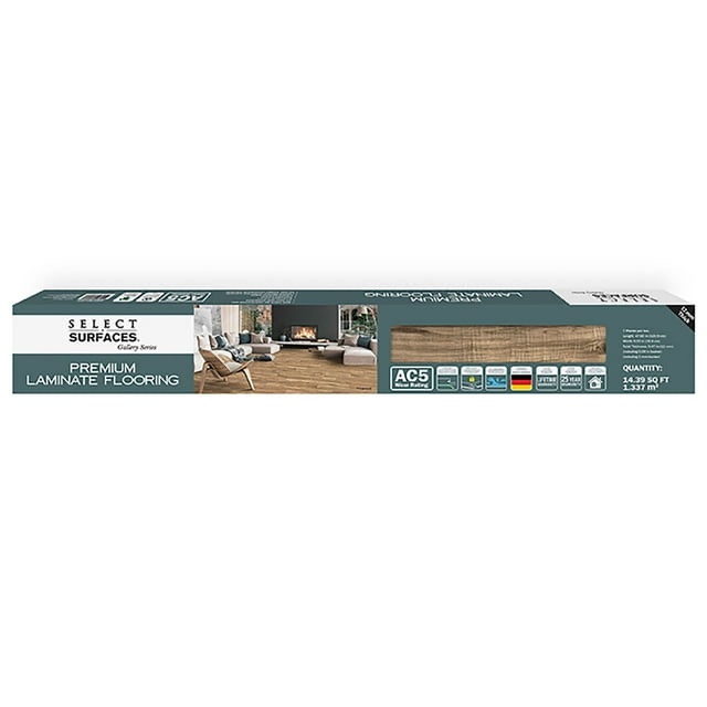 Select Surfaces Fitzgerald Gallery Series Laminate Flooring, 14.39 sq. ft. per box
