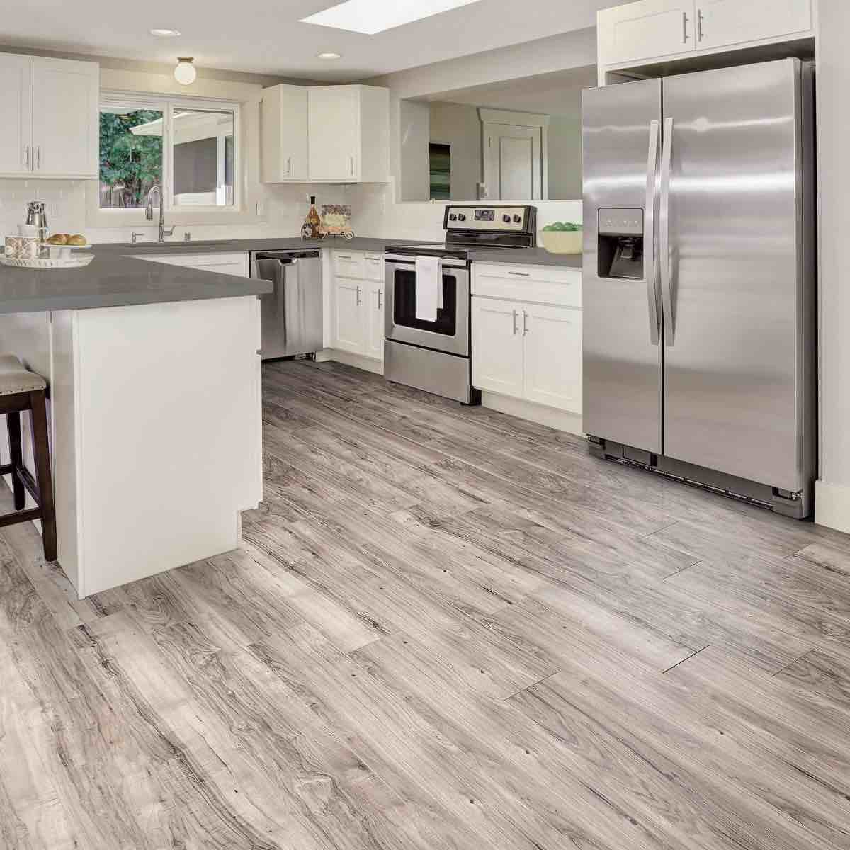 Select Surfaces Southern Gray Spill Defense Laminate Flooring