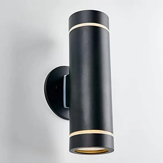 Artika C7 Black Outdoor Wall Light Fixture Black