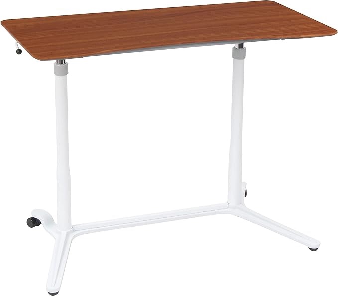 Calico Designs 51230 Sierra Height Adjustable Desk, Silver/Black 37.5 Inch