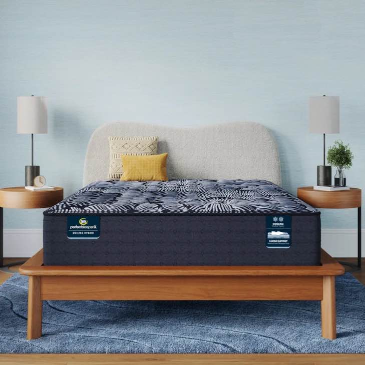 Perfect Sleeper X Knox 13.5" Hybrid Firm Mattress -Queen