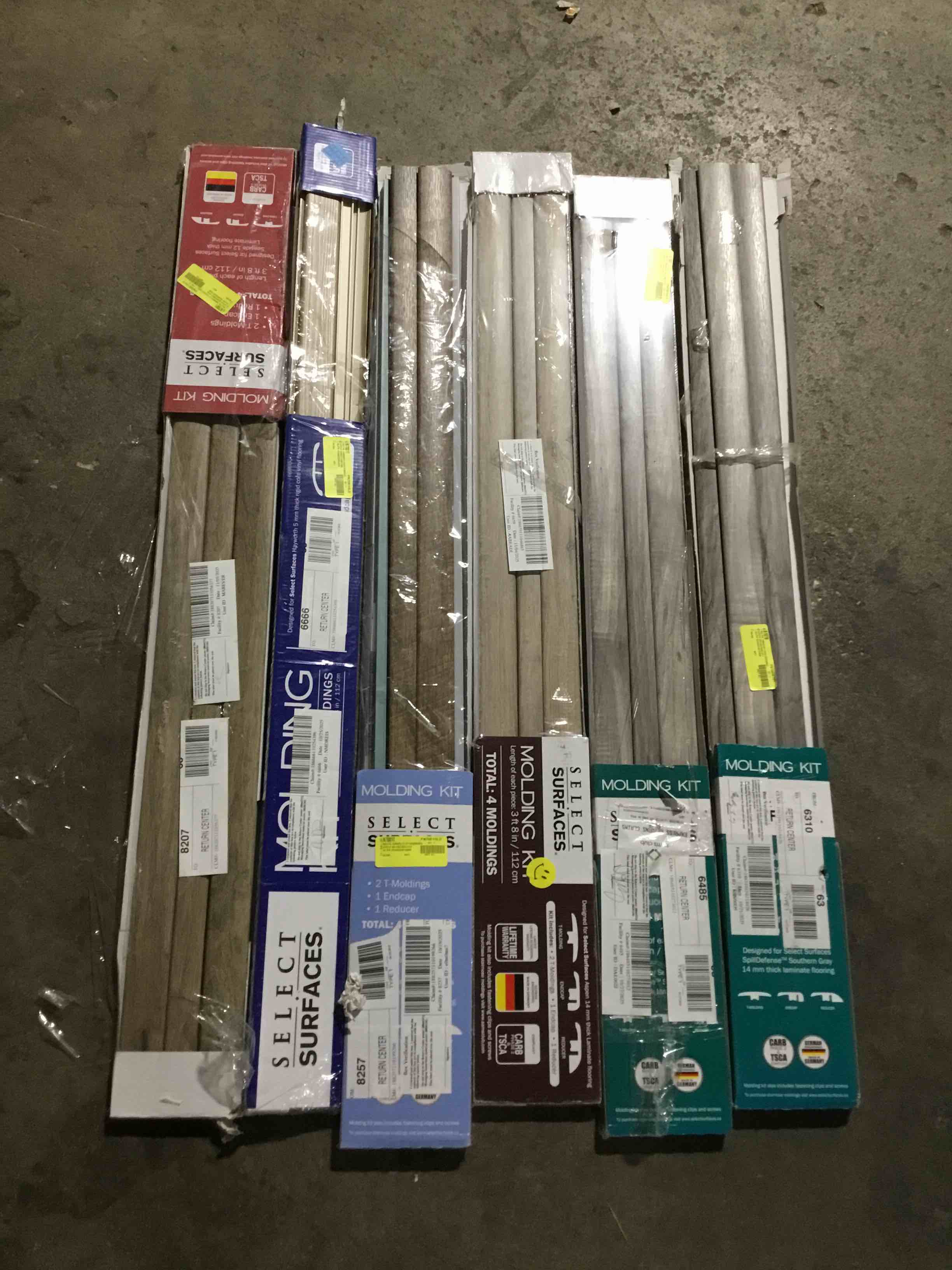 Assortment of 6 Molding Kit