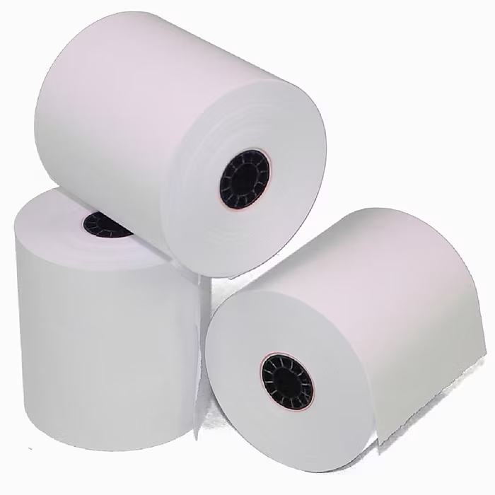Staples Thermal Heavy-Weight POS Paper Rolls 1-Ply 3 x 80 36/Carton (3553)