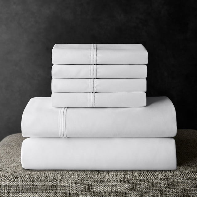 Member’s Mark Hotel Premier Collection 700-Thread-Count Solid Egyptian Cotton Sheet Set, Queen