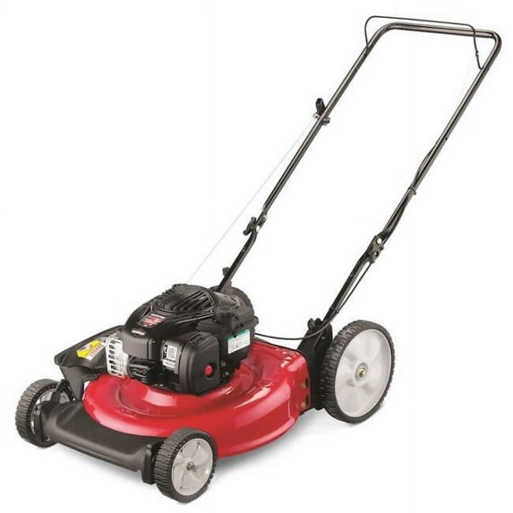      MTD Yard Machines 7821150 21 in. 140 cc Manual-Push Mulching Capability Lawn Mower