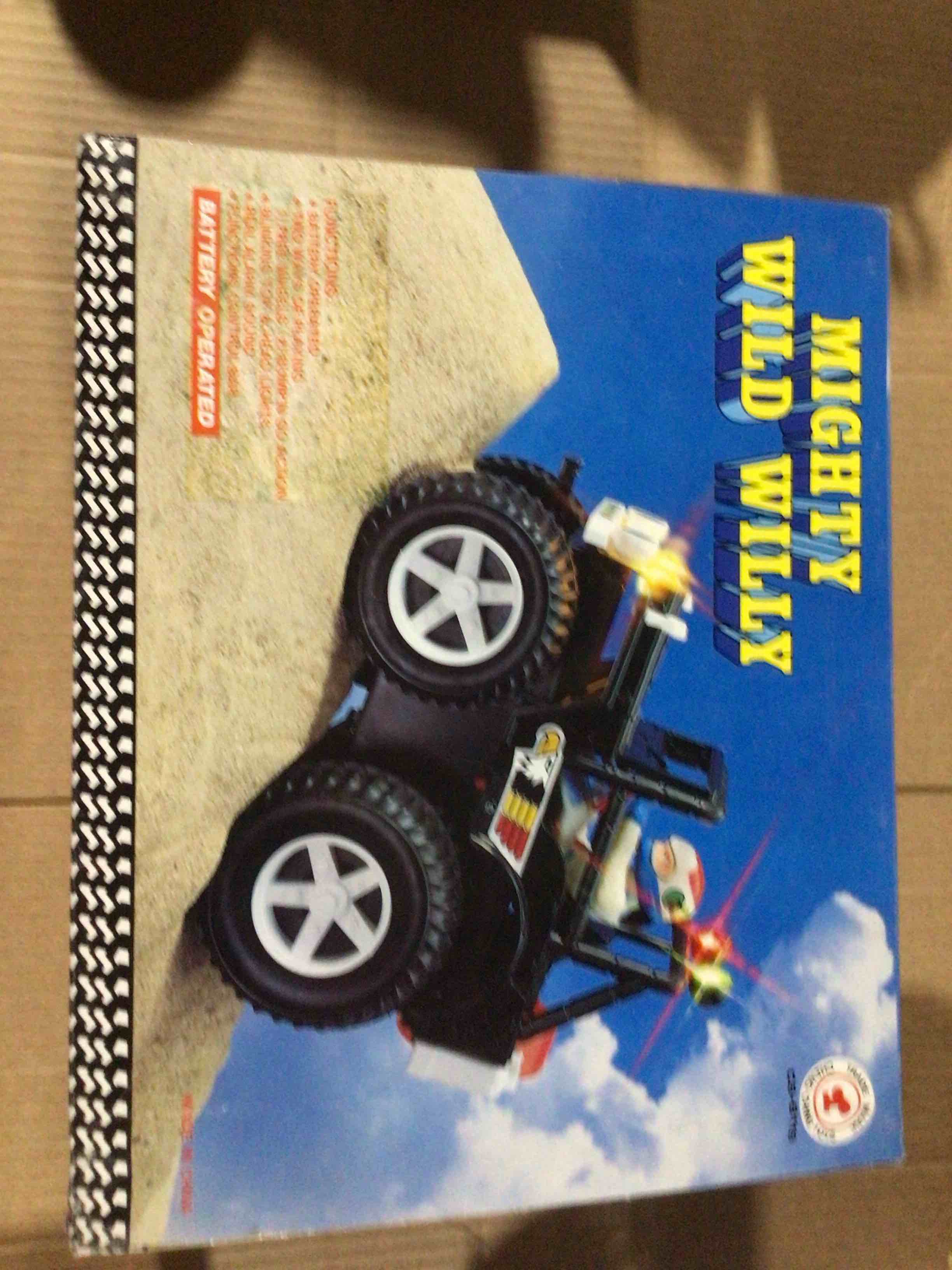 Condition photo showing New/Like New for toy of  michty wild Willy  battery operated 