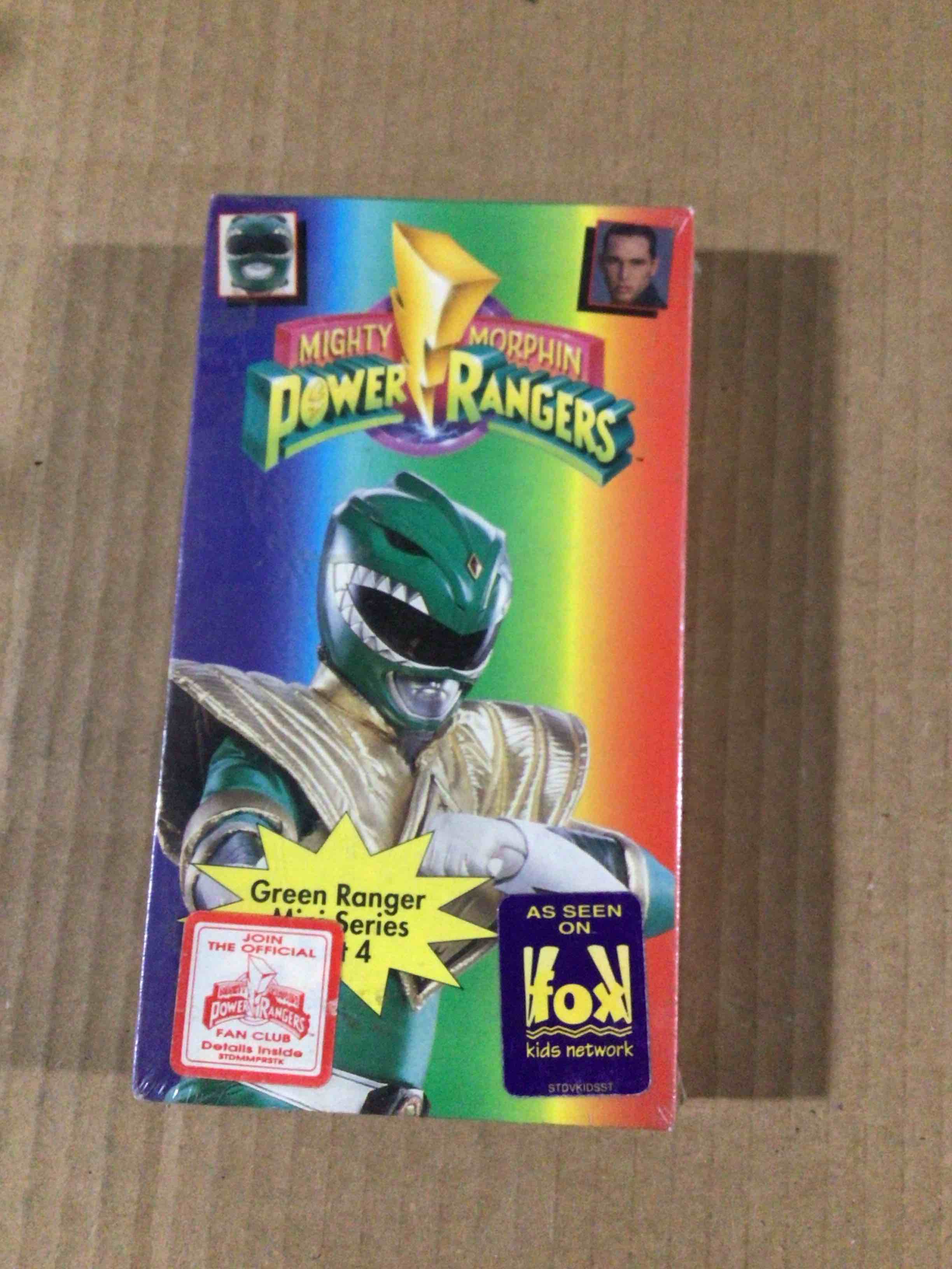 Condition photo showing New/Like New for Mighty Morphin Power Rangers: Green With Evil- Part 3 (VHS, 1994) NEW SEALED